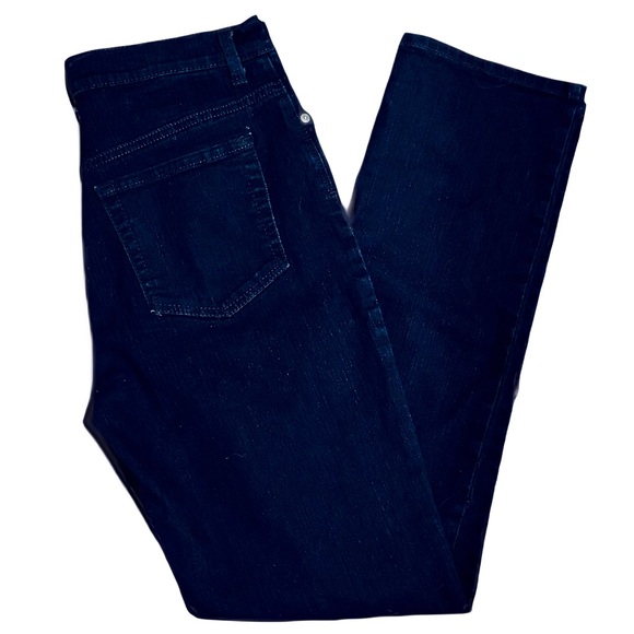 Gloria Vanderbilt Women's High Rise Dark Blue Jeans Size 6 - Picture 3 of 7